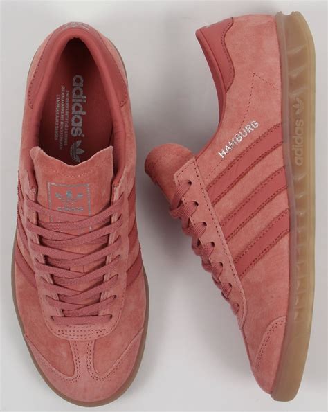 adidas original hamburg pink|men's pink hamburg sneakers.